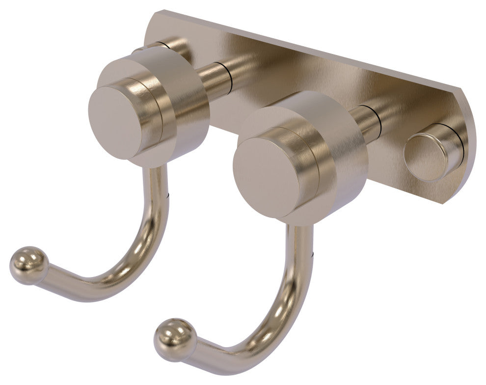Mercury 2 Position Multi Hook with Smooth Accent, Antique Pewter