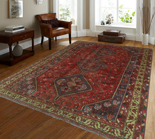 Semi-Antique Saada Red Rug