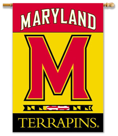 University of Maryland, 28"x40" 2-sided NCAA Banner