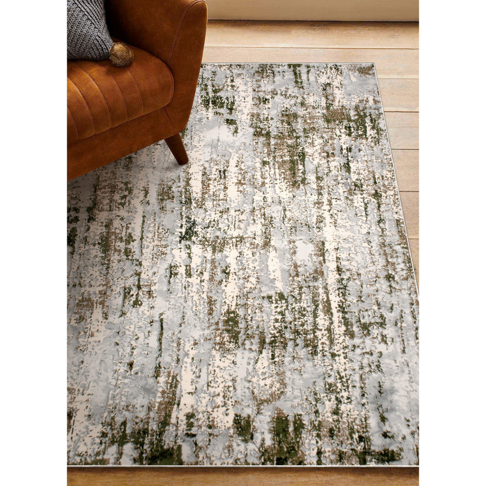 Ariella 3'28" X 4'92" Ft Power Loomeded Indoor Rug