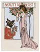 "Beauty and the Beast Title Page" Digital Paper Print by Walter Crane, 14"x18"