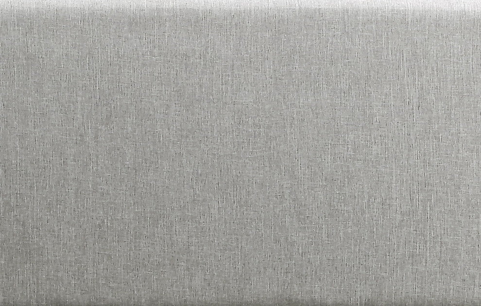 Felisa Tufted With Wings Upholstery Headboard, Queen, Gray