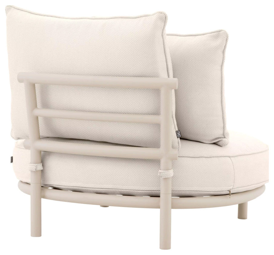 White Round Outdoor Chair | Eichholtz Laguno