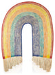 Rainbow Palm Wall Sculpture, Artisan Crafted, Malawi