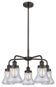 Innovations Bellmont 5 24" Chandelier Oil Rubbed Bronze