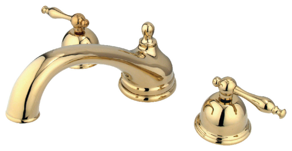 Kingston Brass Roman Tub Faucet, Polished Brass