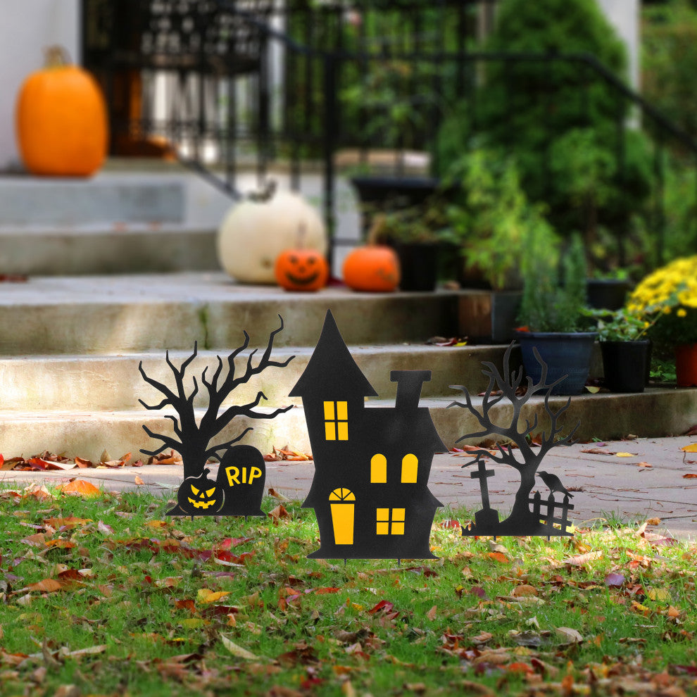 24"H Halloween Metal Yard Stake