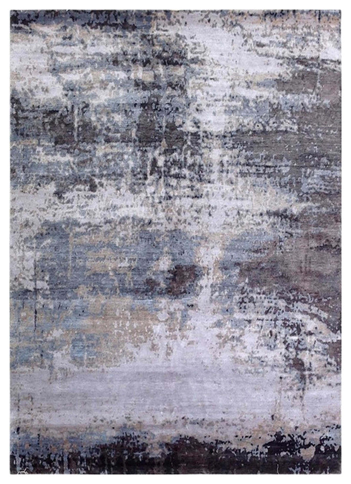 Ahgly Company Indoor Rectangle Mid-Century Modern Area Rugs, 5' x 8'