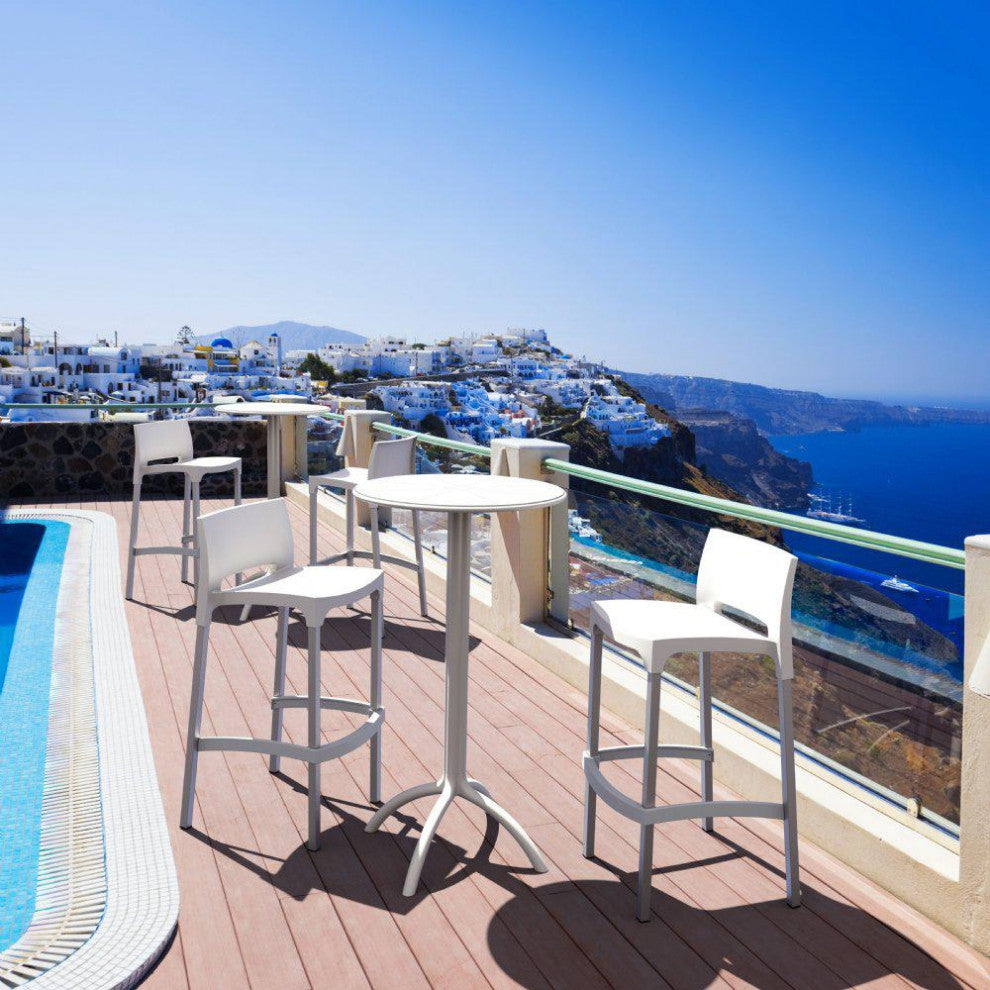 Gio Outdoor Bar Stool Beige