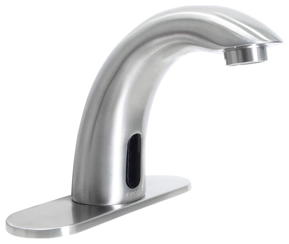 Hands / Touch Free Motion Sensor Brushed Nickel Bathroom Faucet