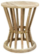Round Slatted Table