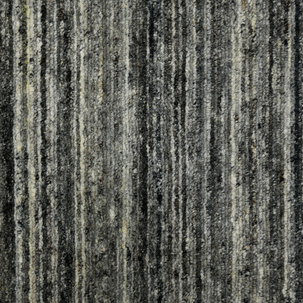 Heaven Lumia Area Rug, Gray, 8' x 10', Striped