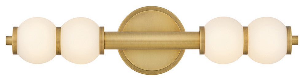 Hinkley Trigo Large Led Sconce, Lacquered Brass