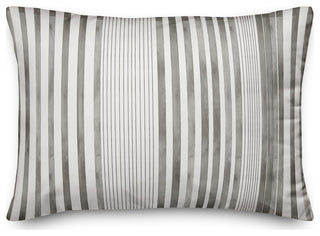 Stripes Watercolor 2 14"x20" Spun Poly Pillow
