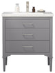 Mason 30" Single Sink Vanity, Gray