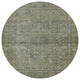 Ahgly Company Indoor Round Mid-Century Modern Area Rugs, 5' Round