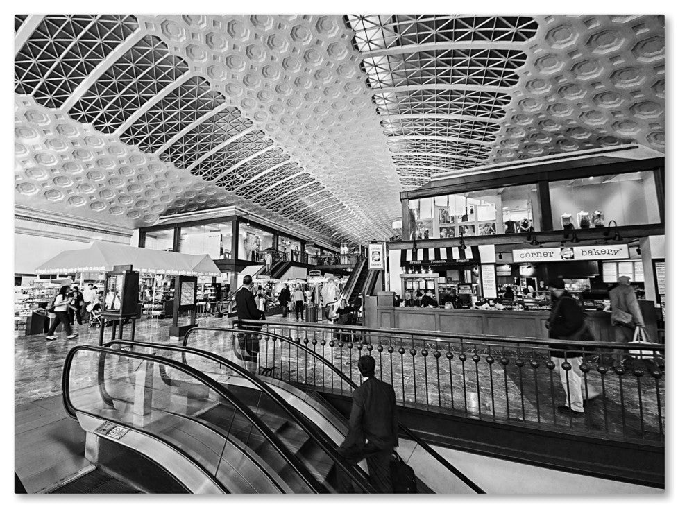 ''Union Station-Shops'' Canvas Art by Gregory O''Hanlon