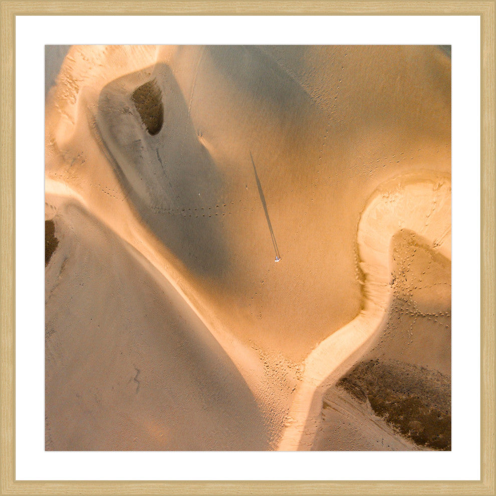 "Sand Hills" Framed Print by Karolis Janulis