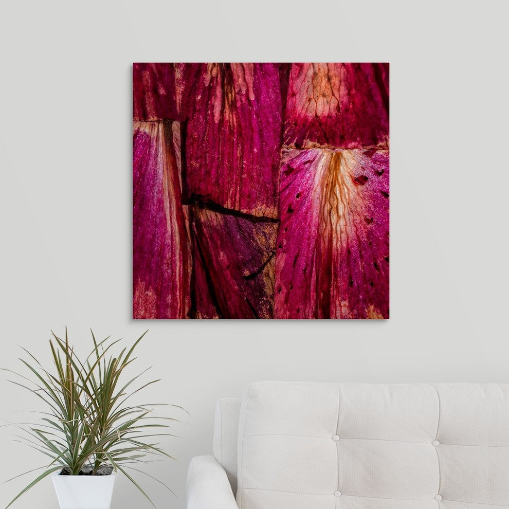 "Looking Through the Rubicon" Wrapped Canvas Art Print, 24"x24"x1.5"