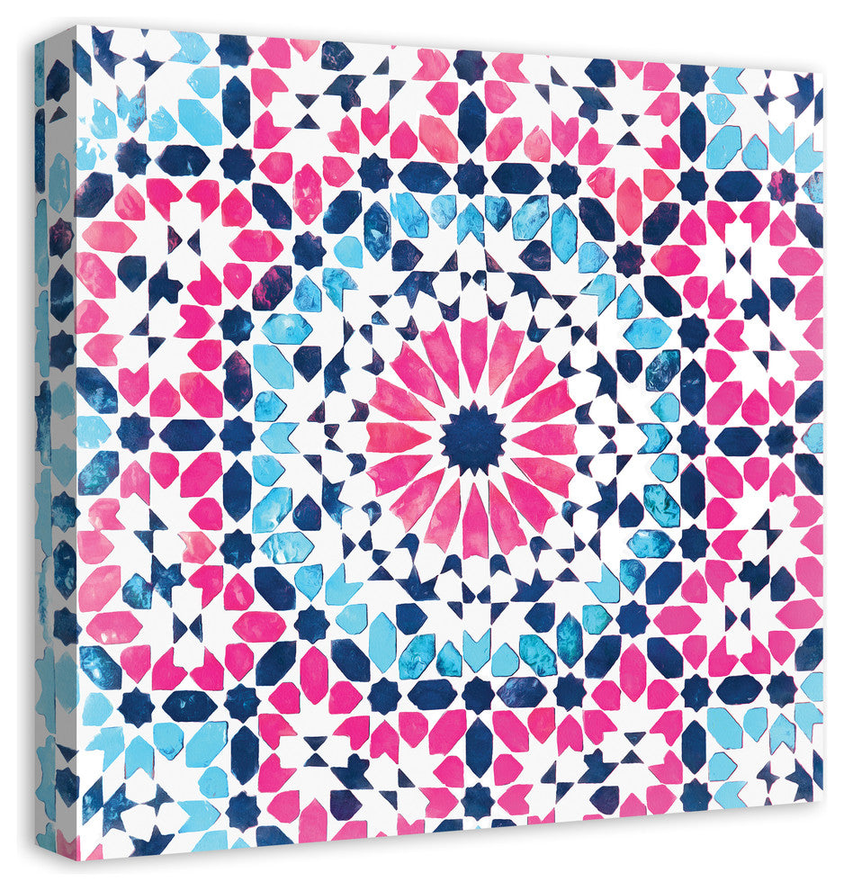 Bright Mandala 20x20 Canvas Wall Art
