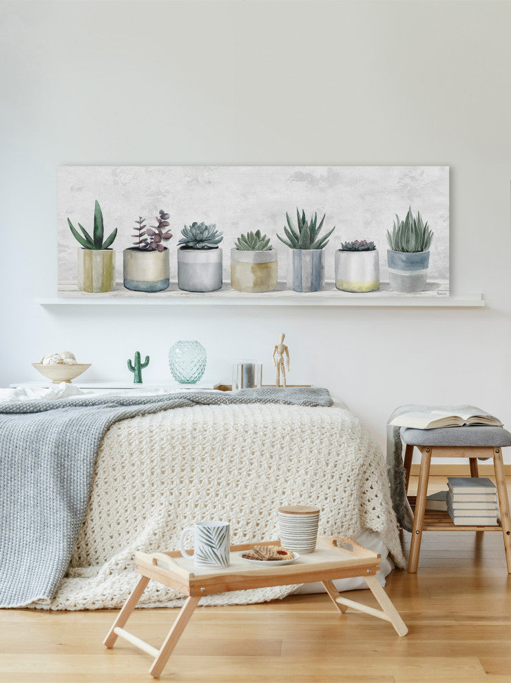 "Ultimate Succulents" Painting Print on Wrapped Canvas