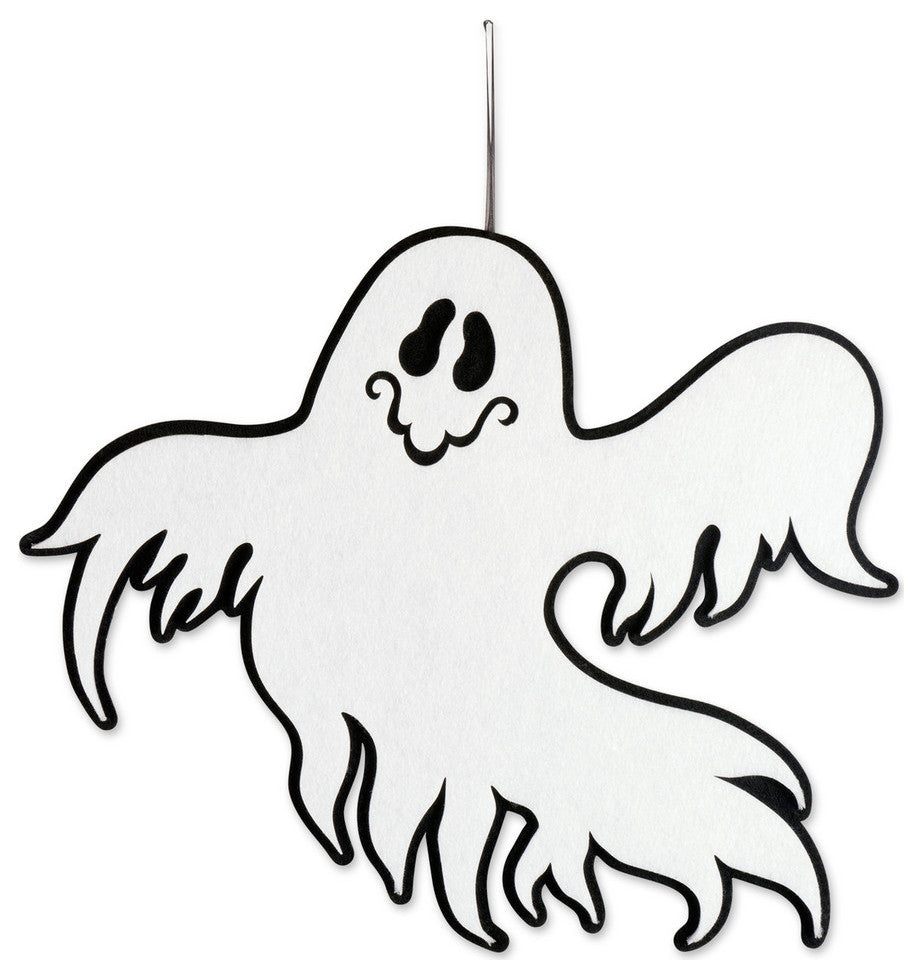 Hanging Foam Ghosts, Set of 2