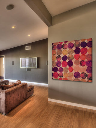 "Circular Mechanisms" Painting Print on Canvas