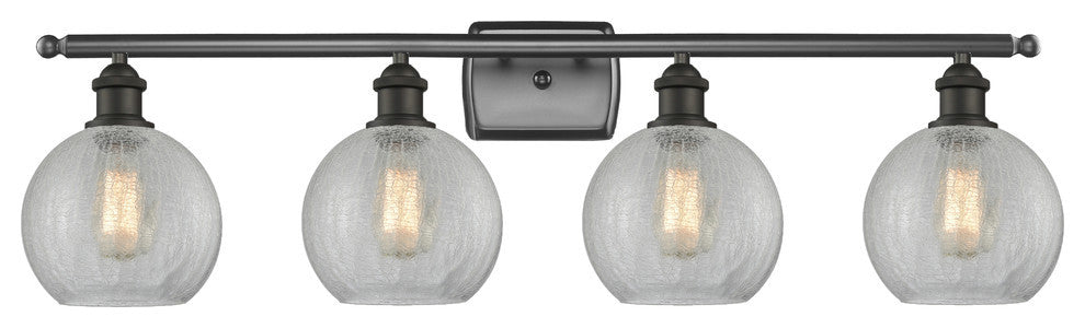 INNOVATIONS LIGHTING 516-4W-OB-G125-LED Athens 3 Light Bath Vanity Light