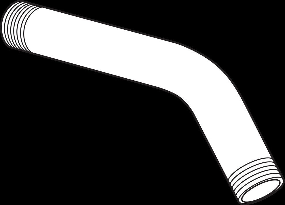 Shower Arm, Polished Nickel