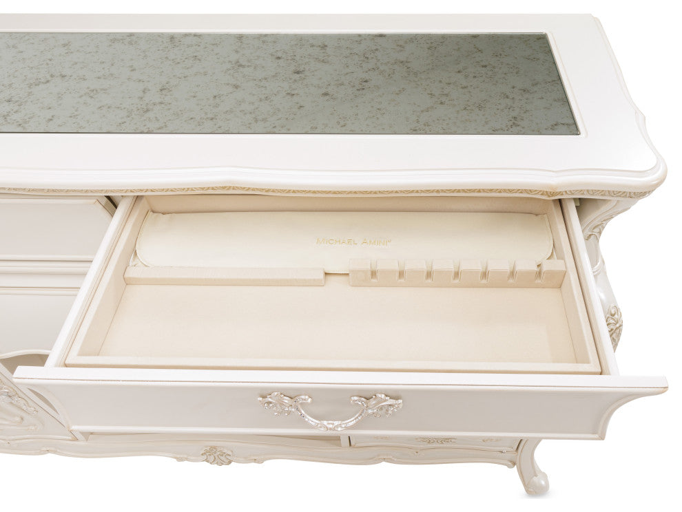 Lavelle Sideboard with Mirror - Classic Pearl