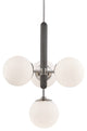 Brielle 4-Light Pendant, Polished Nickel