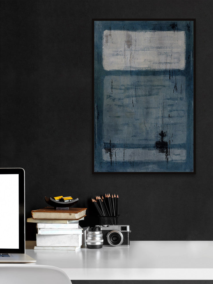 "Seeds of the Future" Floater Framed Painting Print on Canvas, 20x30