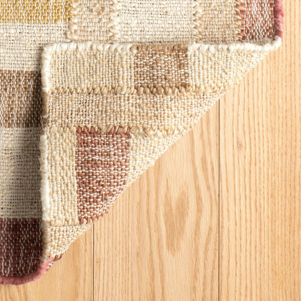 Dash & Albert Mosaic Multi Handwoven Jute Rug, Multi, 5' x 8'