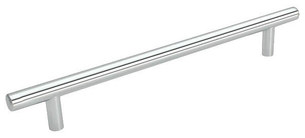 Cosmas 305-160CH Polished Chrome 6-5/16"� CTC (160mm) Euro Bar Pull [5-PACK]