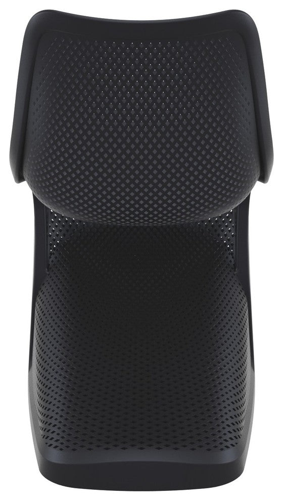 Compamia Bloom Outdoor Dining Chairs, Set of 2, Black