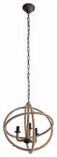 Impressive Cade 3 Light Roped Chandelier
