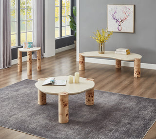 Thor Coffee Table, Natural, 59.5" W x 36" D x 16" H