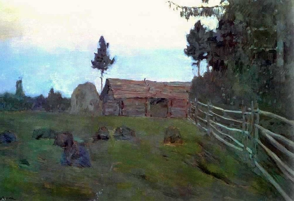 Isaac Ilich Levitan Twilight, 18"x27" Wall Decal