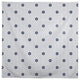 Floral Tile Pattern 58x58 Tablecloth
