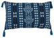 Blue Machine Woven with Tassels Derbigny Throw Pillow, 16" x 26"