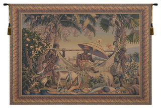 King Borne Old World Colors Belgian Wall Tapestry