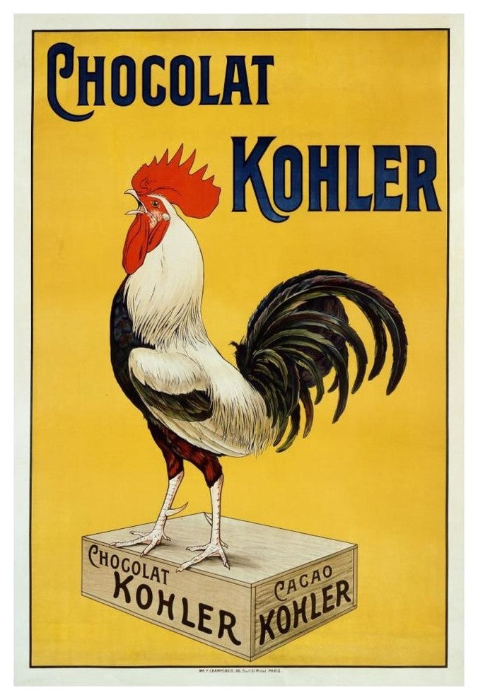 "Chocolat Kohler" Digital Paper Print by Unknown, 31"x46"