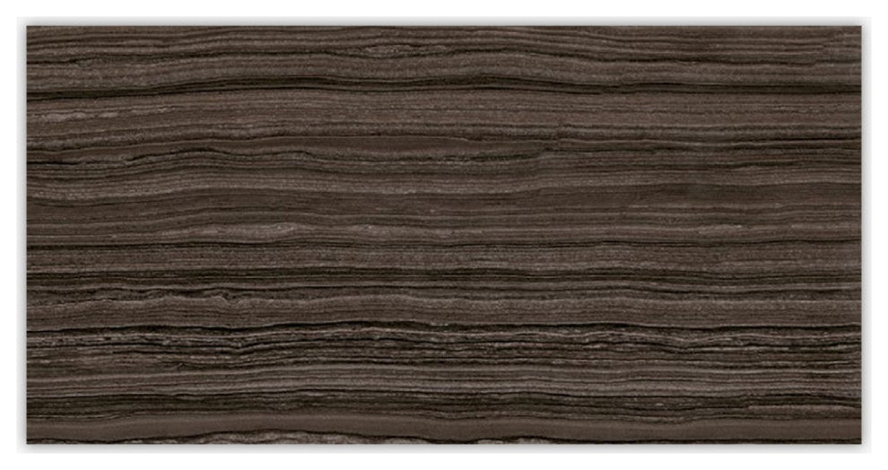 Tobacco Brown Glossy 12x24 Porcelain Tile