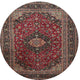 Ahgly Company Indoor Round Traditional Area Rugs, 3' Round