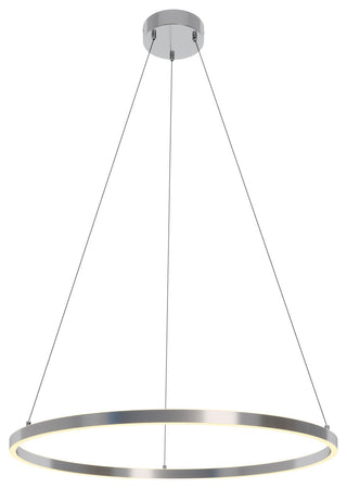 Glo 36" LED Pendant Light, Satin Nickel, 3000K