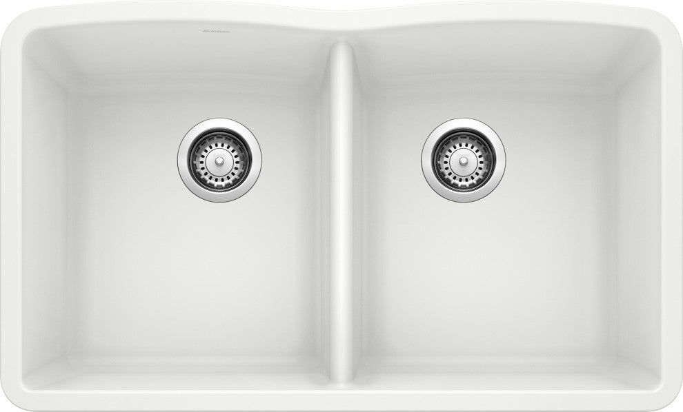 Blanco Diamond 33.5" Super Single Bowl Undermount, White