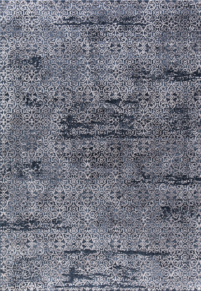 Torino Area Rug, Navy, 6'7"x9'6"