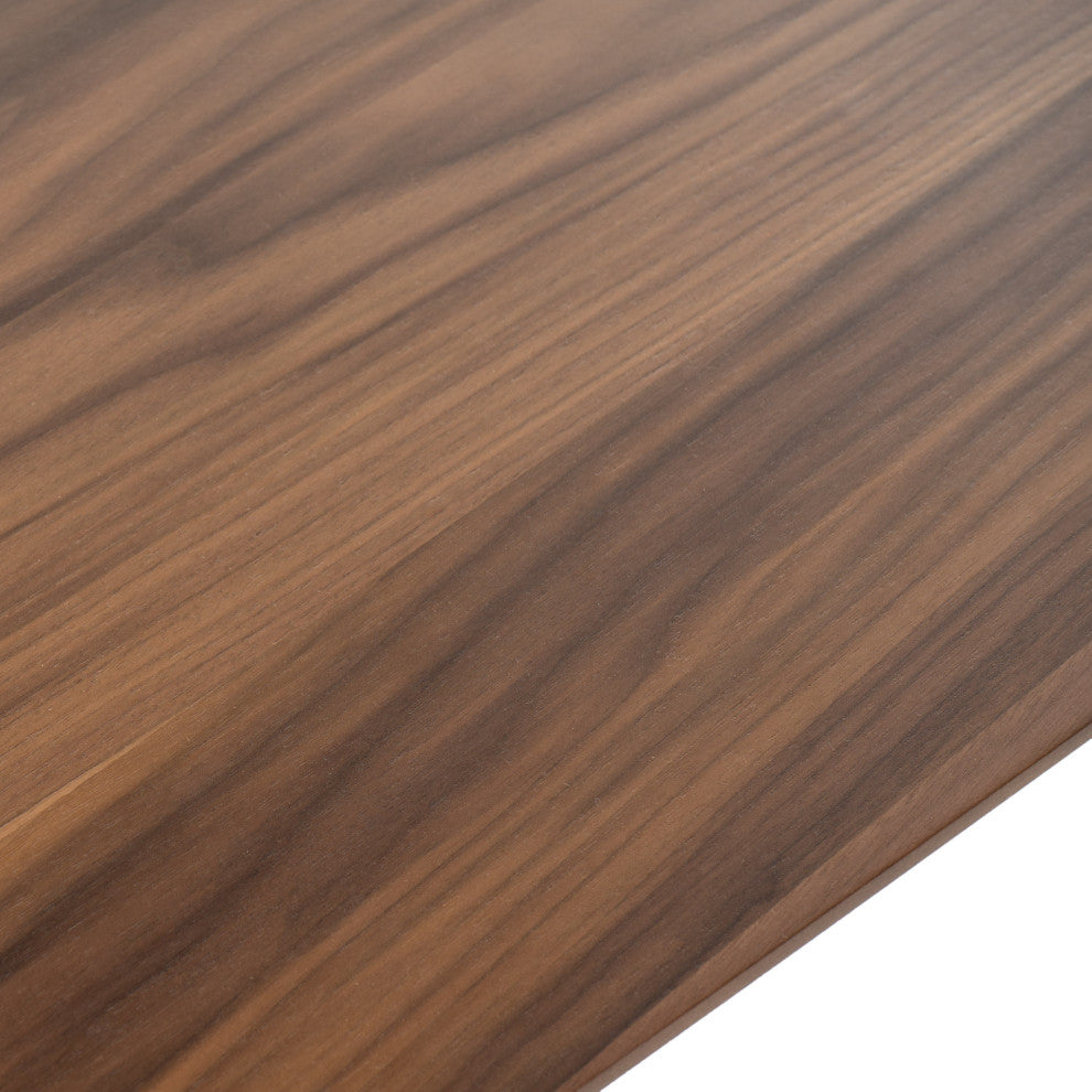 GDF Studio Navajo Natural Walnut Finish Wood Dining Table