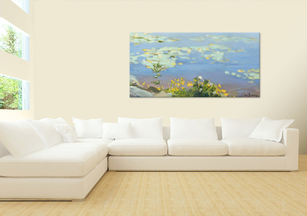Little Lily Sunday Fine Art Giant Canvas Print 72"X36"