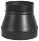 Imperial BM0059 Flue Increaser, 24 Gauge, 5" x 6", Black